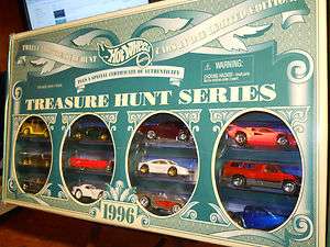 LQQK * 1996 Treasure Hunt Box Set / Lot Hotwheels Mattel F/S VHTF see 