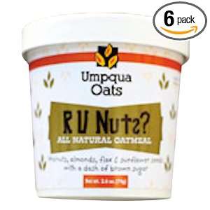 Umpqua Oats R U Nuts?, 2.60 Ounce (Pack of 6)  Grocery 