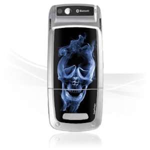  Design Skins for Samsung E250   Smoke Skull Design Folie 