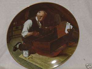   choice of these famous Norman Rockwell plates/original box $9.95 each