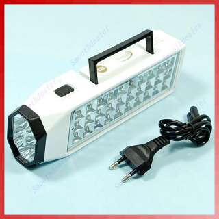 38 LED Rechargeable Emergency Light Lamp High Capacity  