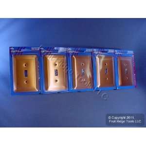 Leviton JUMBO Copper Switch Cover Oversize Toggle Wallplate 