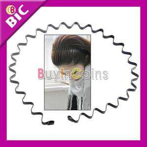Trendy Cute Stylish Wave Headband Hair Band Black Women  
