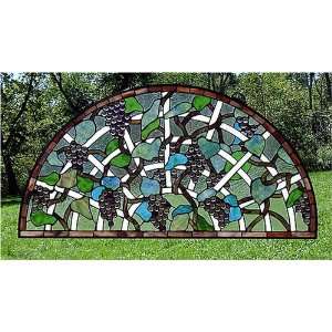  Sonoma Vinyard Arch Stained Glass Window