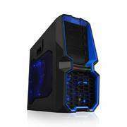   Blackstorm ATX 615WU No Power Supply ATX Mid Tower Case (Black/Blue