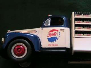 Pepsi Cola 1951 Ford F 6 Bottlers Truck 1/34 Scale Toy  