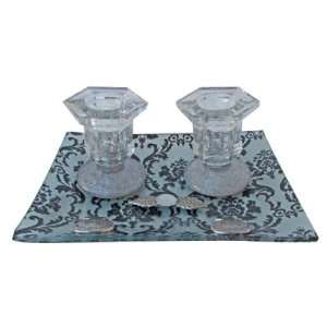   Sabbath Candle Stick Holders and Tray #1619 Arts, Crafts & Sewing