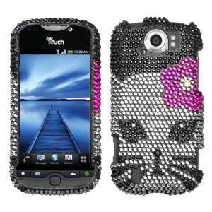  HTC myTouch 4G Slide Kitty Full Diamond Bling Phone Protector Cover 