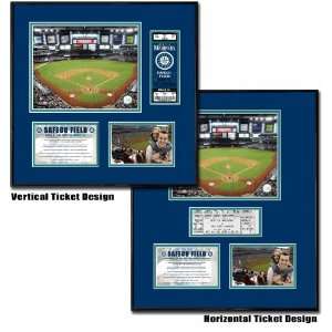 Seattle Mariners   Safeco Field   Ballpark Ticket Frame  