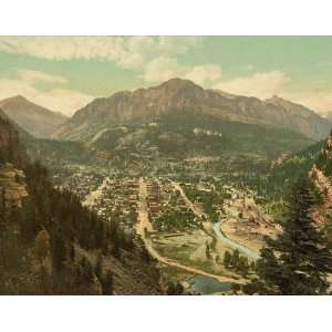  Vintage Travel Poster   Ouray Colorado 24 X 19 Everything 