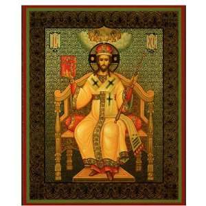  Icon Christ Almighty King, Orthodox Icon 