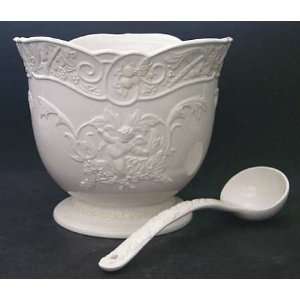  Lenox China ButlerS Pantry Punch Bowl and Ladle, Fine 