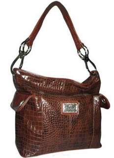 Womens Handbags Purses Fashion Bags Croco Print Hobo  