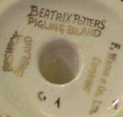 Beatrix Potter Pigling Bland Beswick Figure BP 2  