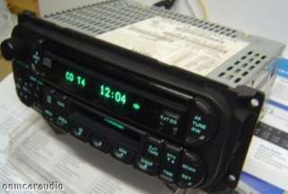 Dodge Intrepid Neon Ram CD Player Radio RAZ 2002 2003 2004 02  