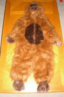 Kids Childs 2 4 Real Monkey Orangutan Ape Plush Furry Halloween 