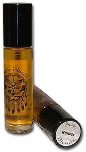 Amber Fragrance 9.4 grams Auric Blends Perfume Oil Roll On  