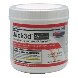  USP Labs Jack3d Lemon Lime 45/Serving 225 Grams Health 