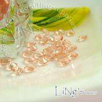 2000 Peach Diamond Confetti Shower Wedding Party Decor  