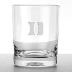  Duke University Glass Tumblers with D Logo   Set of 6 