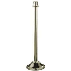  Traditional Portable Post in Polished Brass Finish with 
