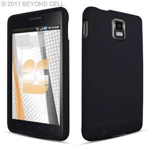 BLACK SKIN COVER ACCESSORY 2 PC HARD CASE for Samsung Galaxy S Infuse 