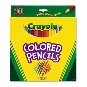 com Crayola Products   Crayola   Long Barrel Colored Woodcase Pencils 