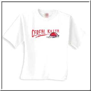 Cereal Killer Funny Hilarious Parody T Shirt 4X,4XL,5X  
