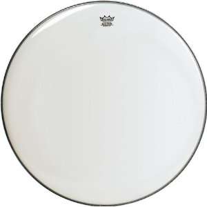   Smooth White Ambassador Bass Drumhead 16 Musical Instruments