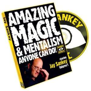   DVD Amazing Magic and Mentalism Vol. 1 by Jay Sankey Toys & Games
