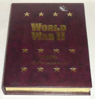 Volume I World War II A Remembrance Zippo Lighter Set Empty Box Only 