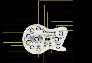 Behringer V A VITRUAL Guitar Amplifier W USB  