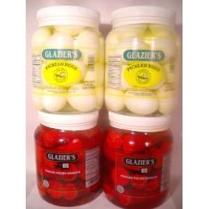 Glazier Pickled Polish Sausage and Pickled Egg Gallon