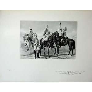  First Regiment Life Guards 1869 British Soldiers Horses 