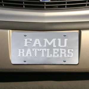  NCAA Florida A&M Rattlers Silver Mirrored Team Logo 