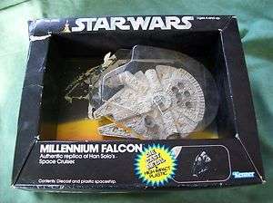 Star Wars Millennium Falcon Die Cast Metal Vintage 1979  