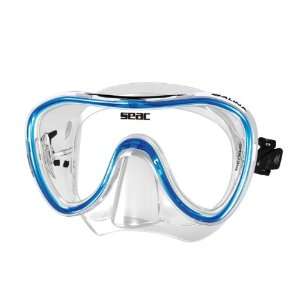  Seac Snorkeling Salina Siltra Mask (Blue) Sports 
