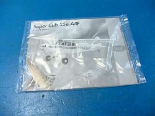 flite Super Cub 25e ARF Electric R/C RC Airplane Kit PARTS EFL4625 