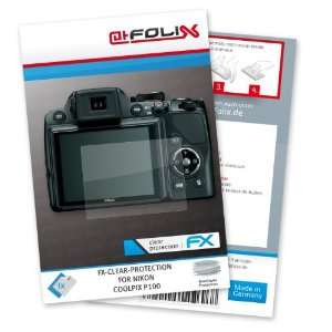  atFoliX FX Clear Invisible screen protector for Nikon Coolpix P100 