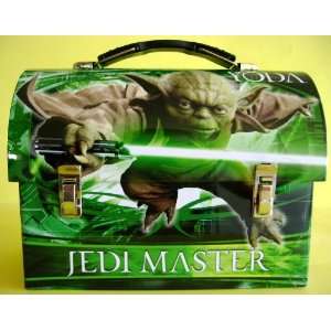  Star Wars Tin Dome Lunch Box   Large Workmans Carry All Tin 