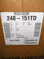 BALDOR 2 x 48 Industrial Belt Sander 1.5 Hp 115V Model 248 151TD 