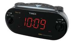 Timex T715B Dual Alarm Clock Radio (Black) 758859206165  