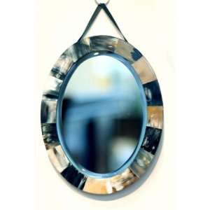  Petite Oval Horn Mirror 