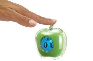 New Apple Talking Digital Alarm Clock with Thermometer  