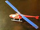 Vintage Tootsie Toy Diecast + Plastic Helicopter