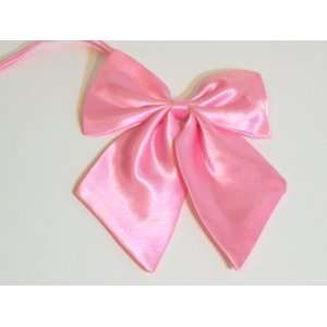  Womens bow tie clip on style (Pink) 