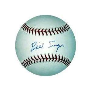 Bill Singer autographed Baseball 