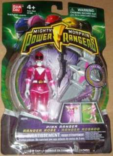 POWER RANGERS MIGHTY MORPHIN 2010 CLEAR PINK RANGER  