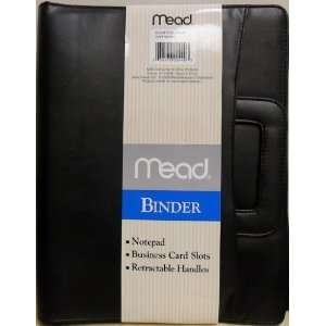   WMU384 00 Mead Binder. 3 Ring. Page size 8 1/2 x 11