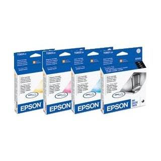 Genuine Epson 60 Ink Cartridge Set   T0601 / T0602 / T0603 / T0604 